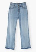 Let-down hem jeans, Pale vintage, webstill