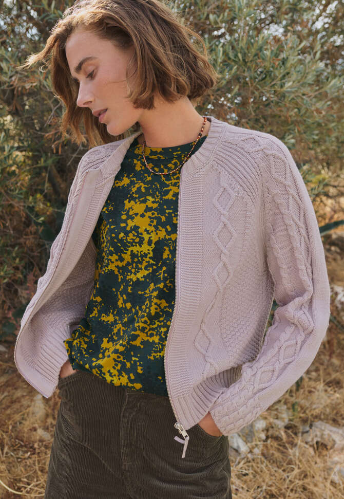 Printed T-shirt, Midnight ochre, completeTheLook