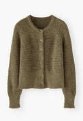 Button-through cardigan, Dark moss, webstill