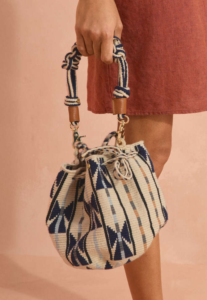 Cross-body bag, Ecru ink, completeTheLook