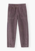 Relaxed carrot-fit cords, Grape, webstill