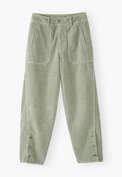 Relaxed carrot-fit cords, Grey ice, webstill