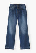 Let-down hem jeans, Dark mid vintage, webstill