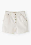 Mineral dye shorts, White, webstill
