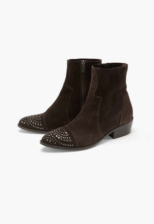Stud detail boots, Espresso, webstill