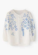 Cutwork blouse, White, webstill
