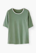 Jersey T-shirt, Eucalyptus, webstill