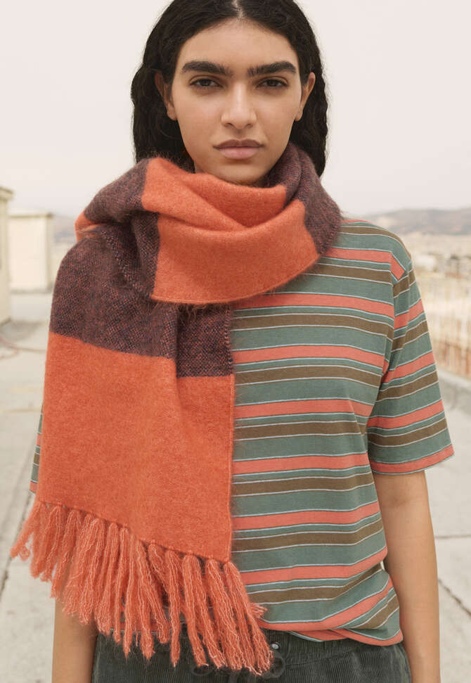 Striped T-shirt, Ocean coral, completeTheLook