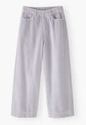 Wide-leg cord trousers, Soft lavender, webstill
