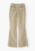 Plait-detail cord trousers, Fawn, webstill