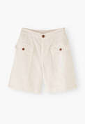 Safari shorts, Ivory, webstill