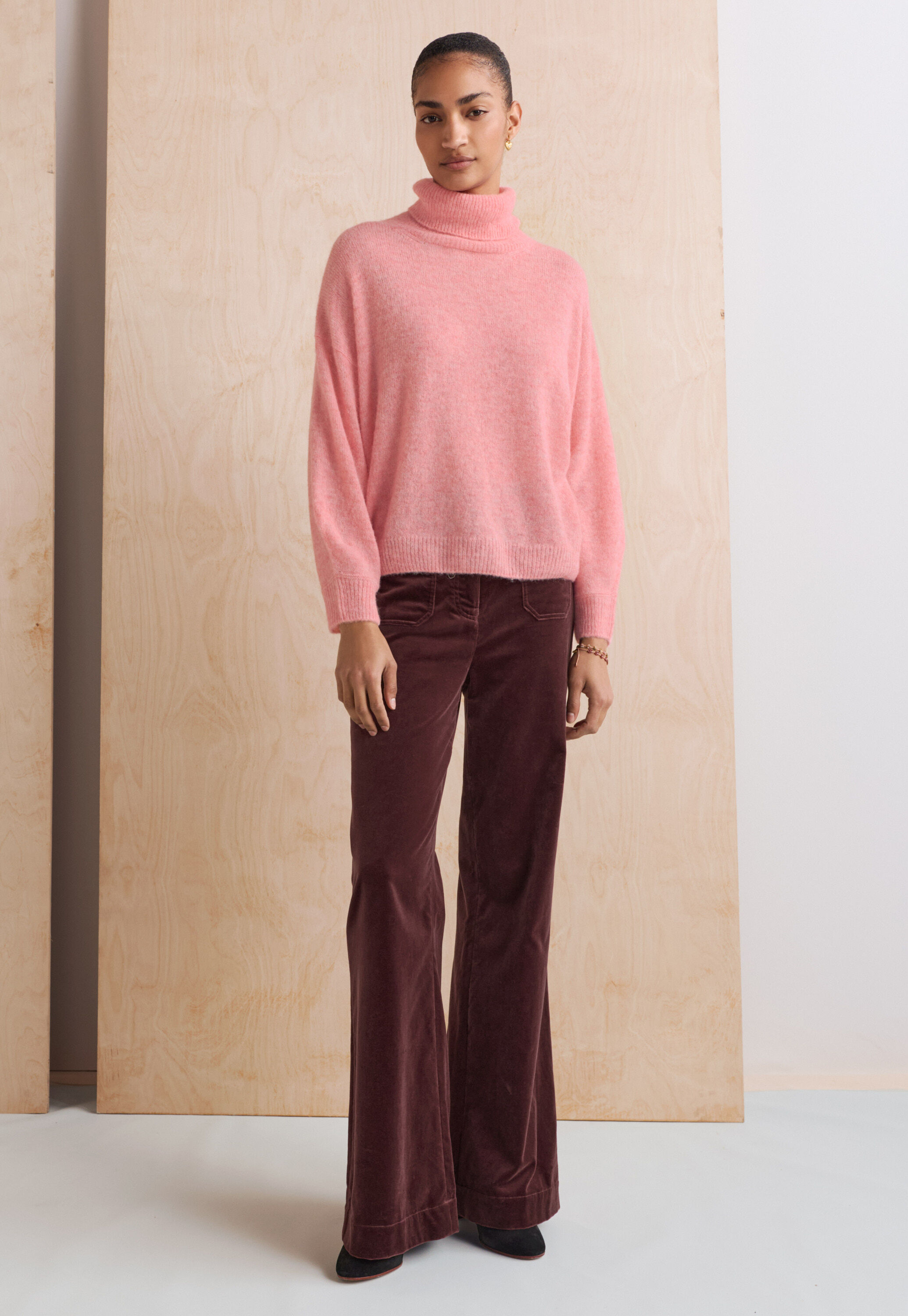 Roll-neck sweater