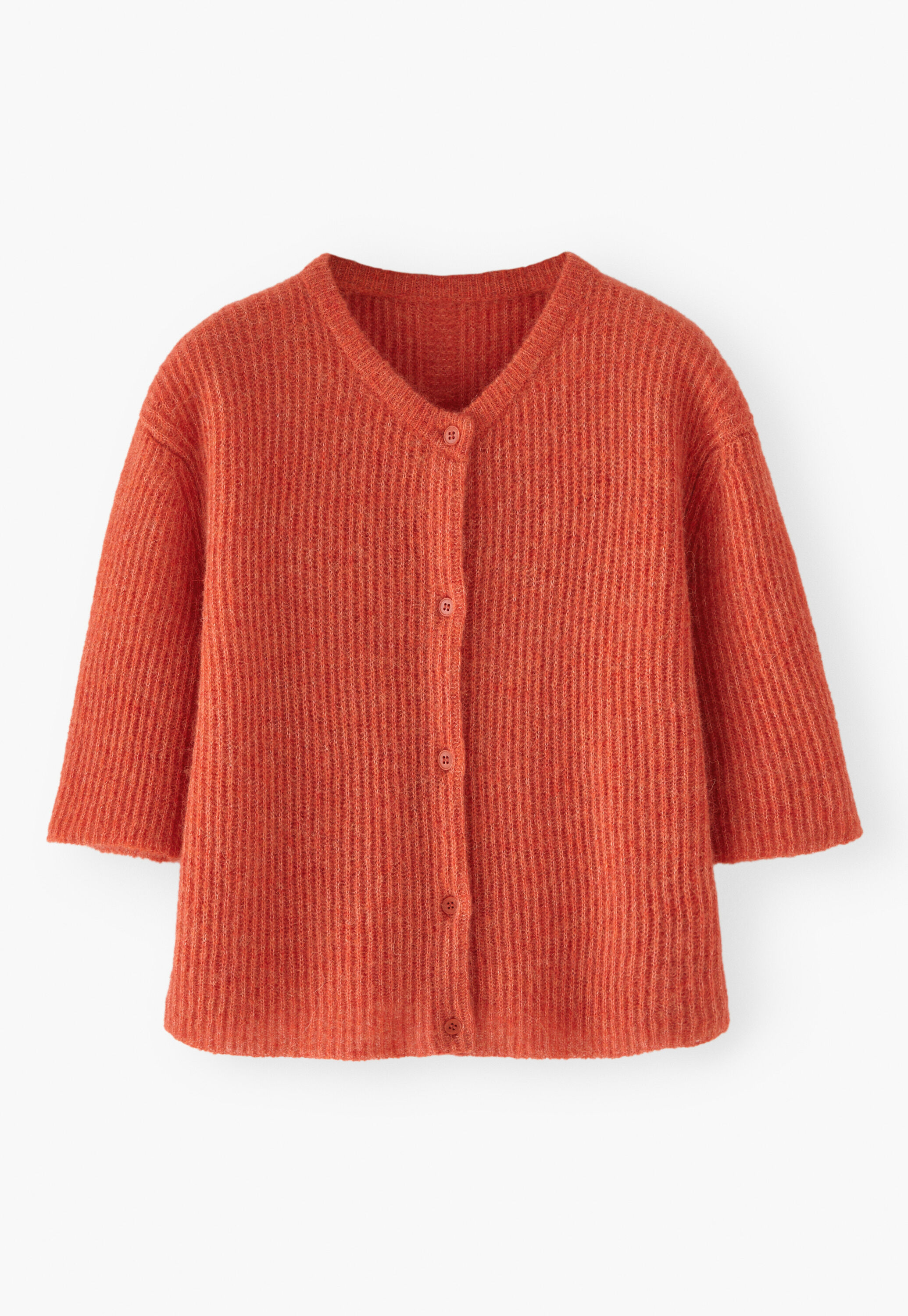 Short-sleeved cardigan