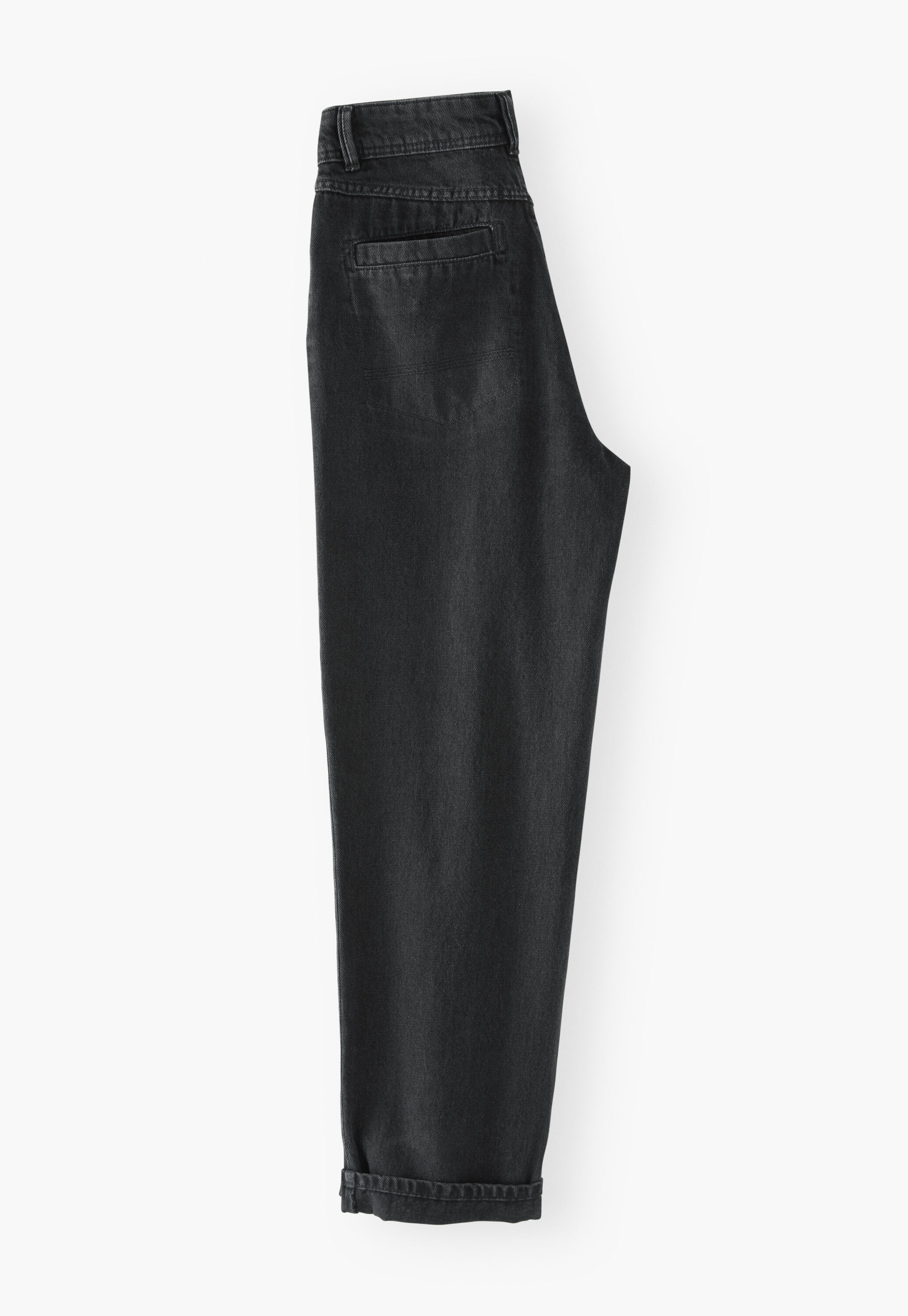 Mom jeans, Black, large