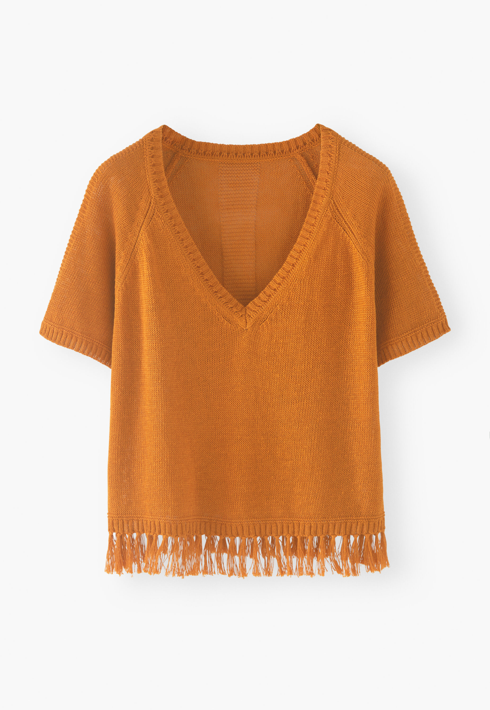 V-neck sweater