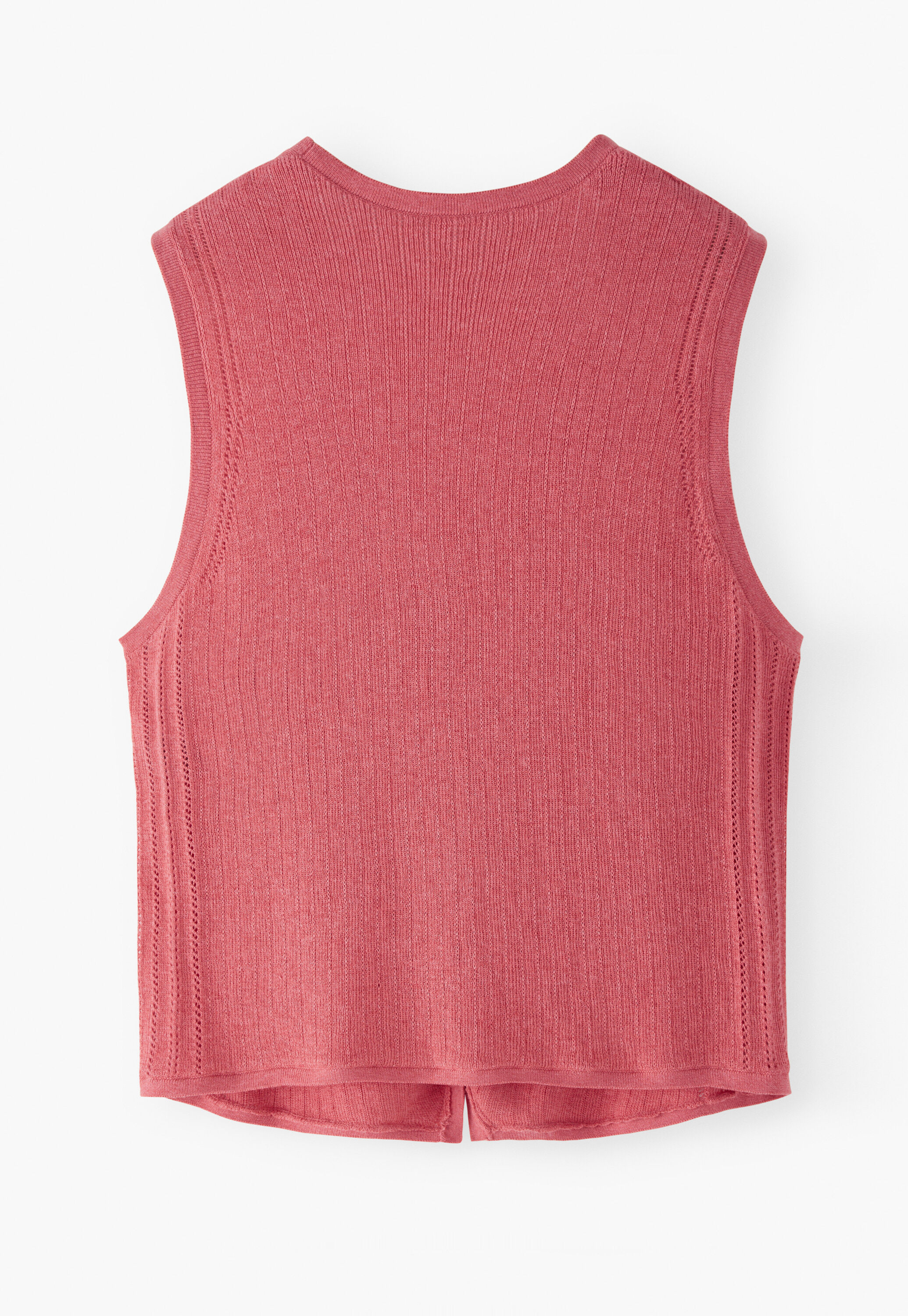 Sleeveless sweater